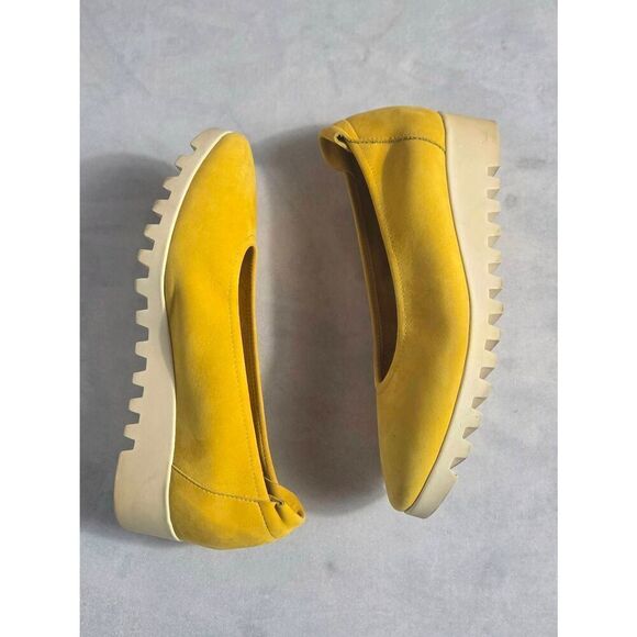 Arche Lomiss Nubuck Ballerina Platform Shoes Sz. 36 / 5.5 - Picture 2 of 8